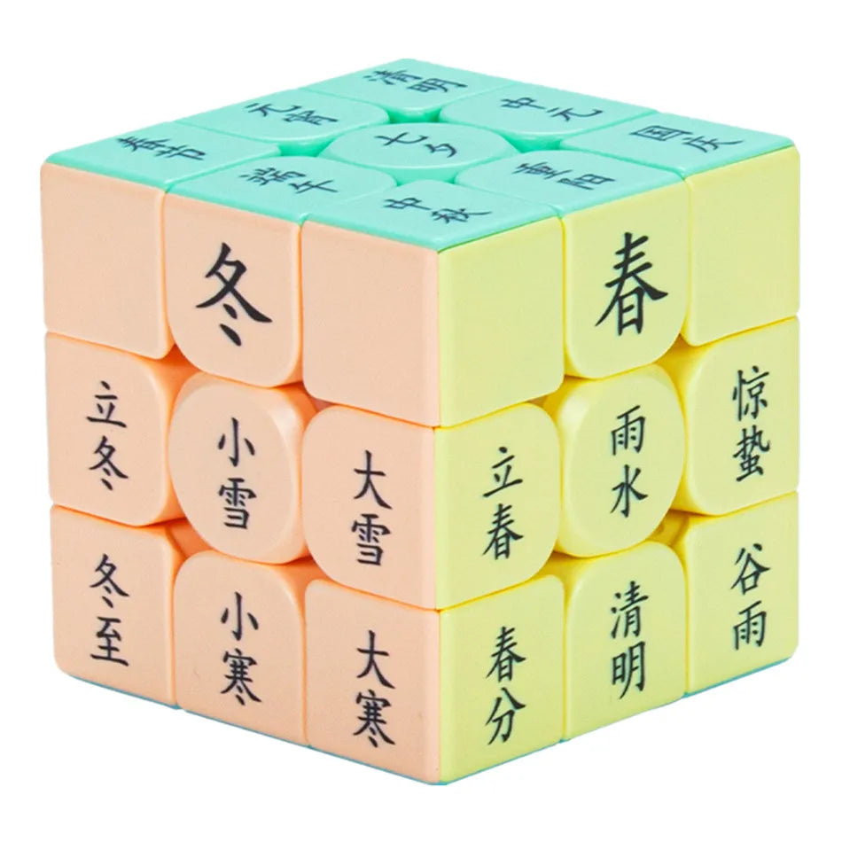 Zcube Idea Fun 3x3 Direction Arrow Magic Cube White/Black Educational 3x3x3 Puzzle Cubo Magico Toys For Children