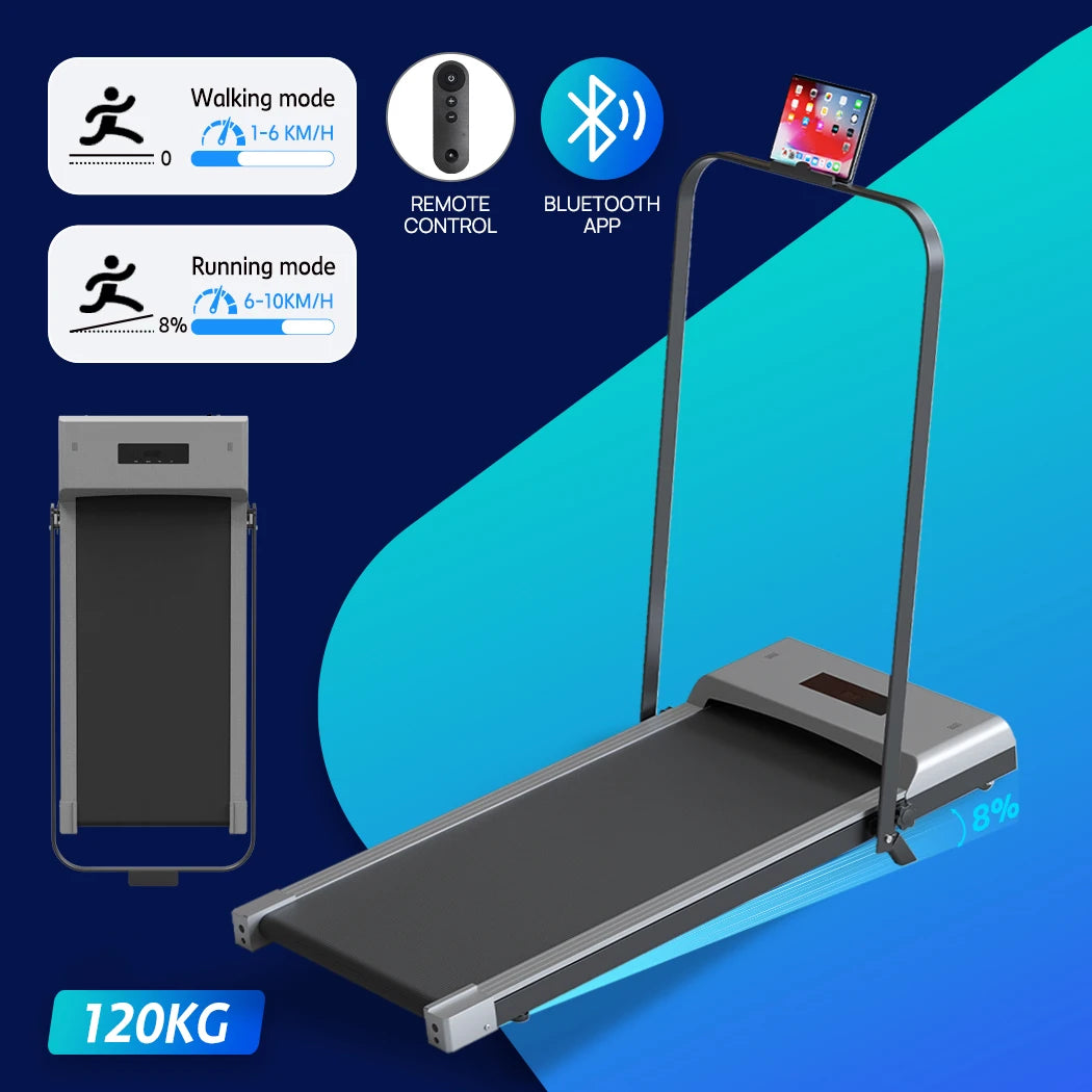 Electric Quiet Under Desk Treadmill for Home Gym Fitness Remote Control