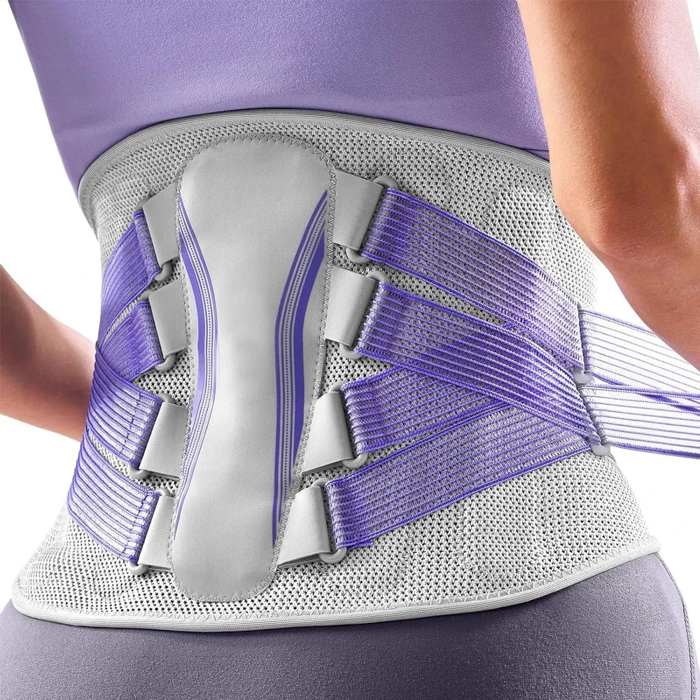 1PCS Lower Back Brace for Men & Women - Lumbar Support Belt for Sciatica, Heavy Lifting, and Pain Relief