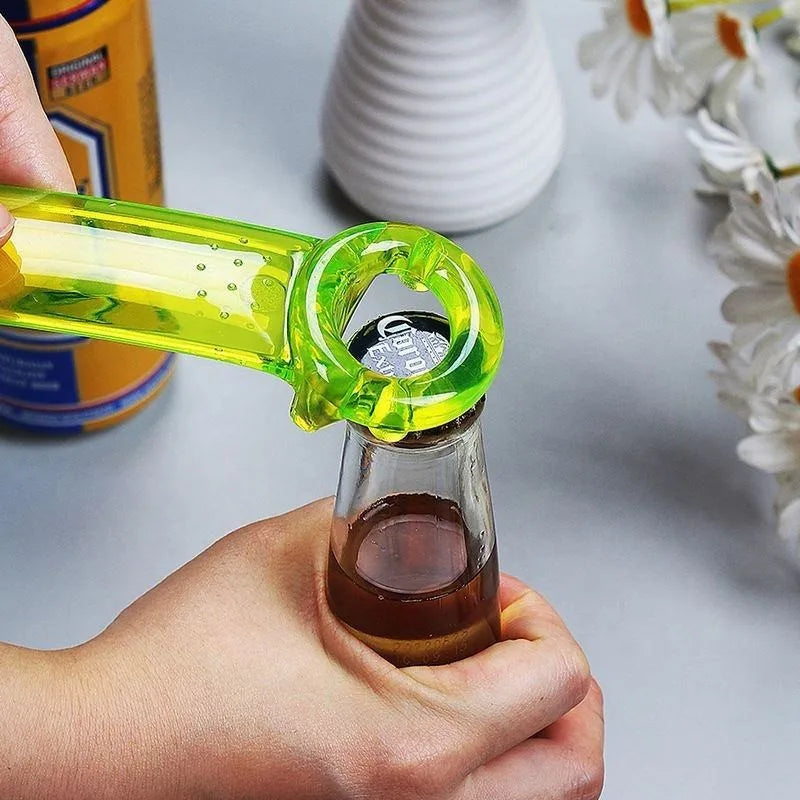 1PCS Opener Phone Stand Universal Canned Can Opener Non-slip Bottle Cap Beer Open Cap Kitchen Gadget 2 In 1 Portable Bottle