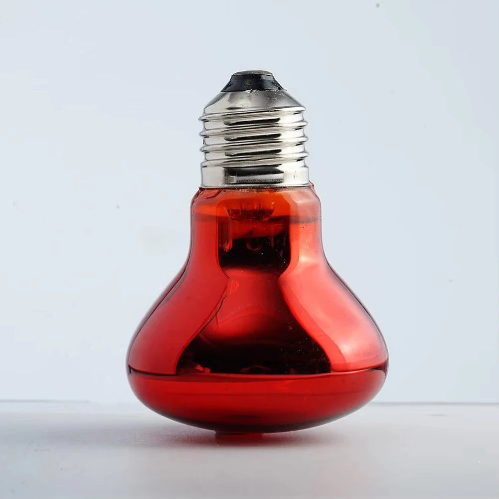 E27 Poultry Heating Bulb 25W-100W Infrared Insulation Heating For Reptiles Plants Amphibians Pets Livestock Lamp Tools
