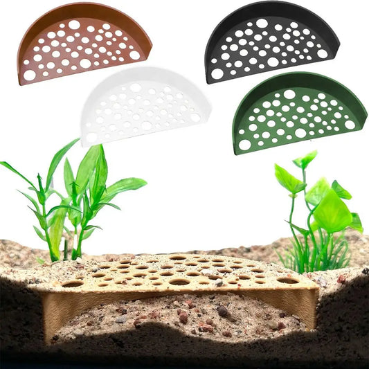 Plastic Aquarium Shelter House Small Fish Tank Decoration Aquaculture Shrimp Cave Pet Supplies Shrimp Breeding Protector