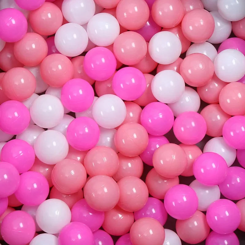 50pcs Colorful Love Star Plastic Ocean Ball Pits Eco-Friendly Funny Baby Kid Swim Pit Play Toy Water Pool Ocean Wave Balls Gifts