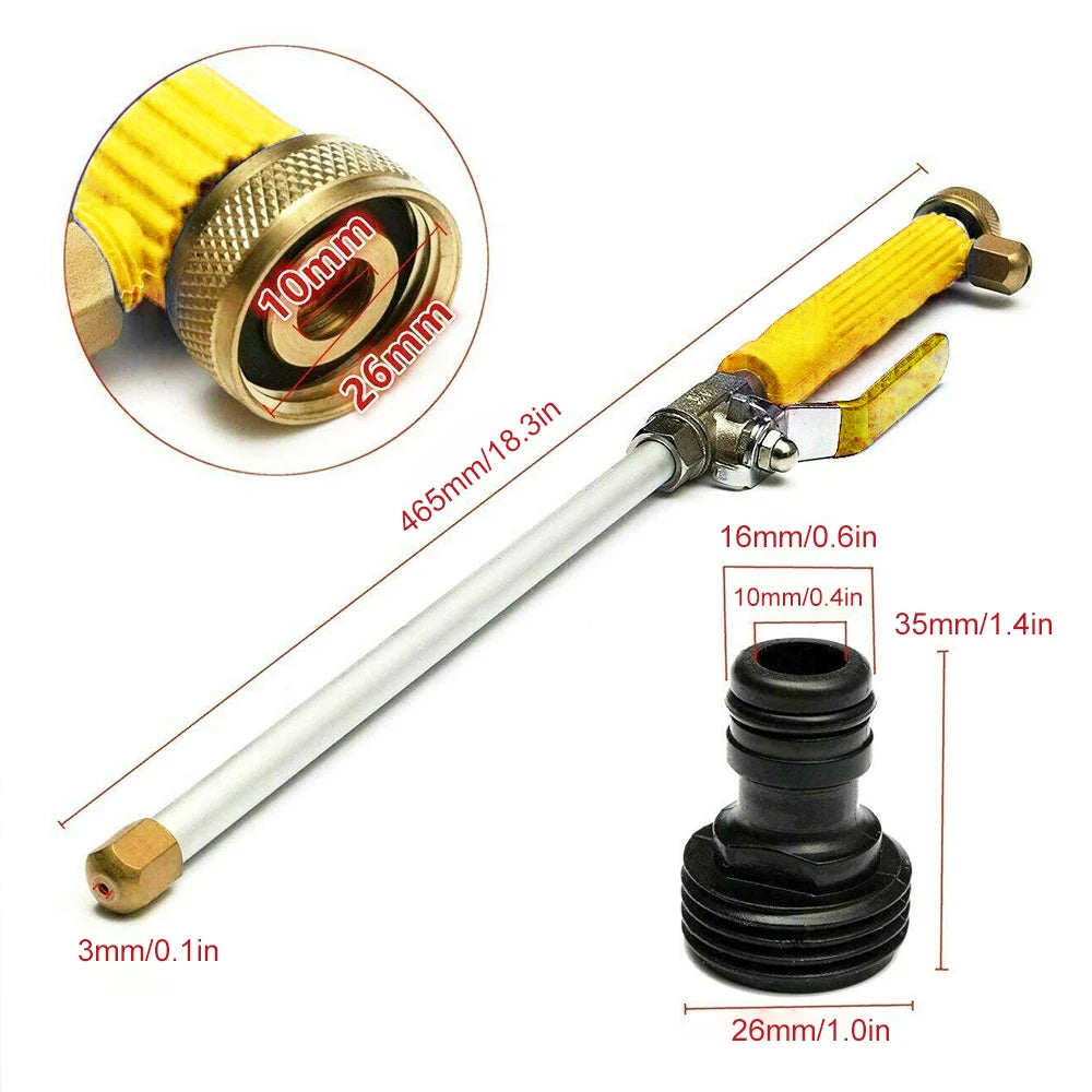 Household Car Washing High Pressure Water Sprayer Washer Water Jet Garden Washer Hose Wand Nozzle Sprayer Car Cleaning Tools