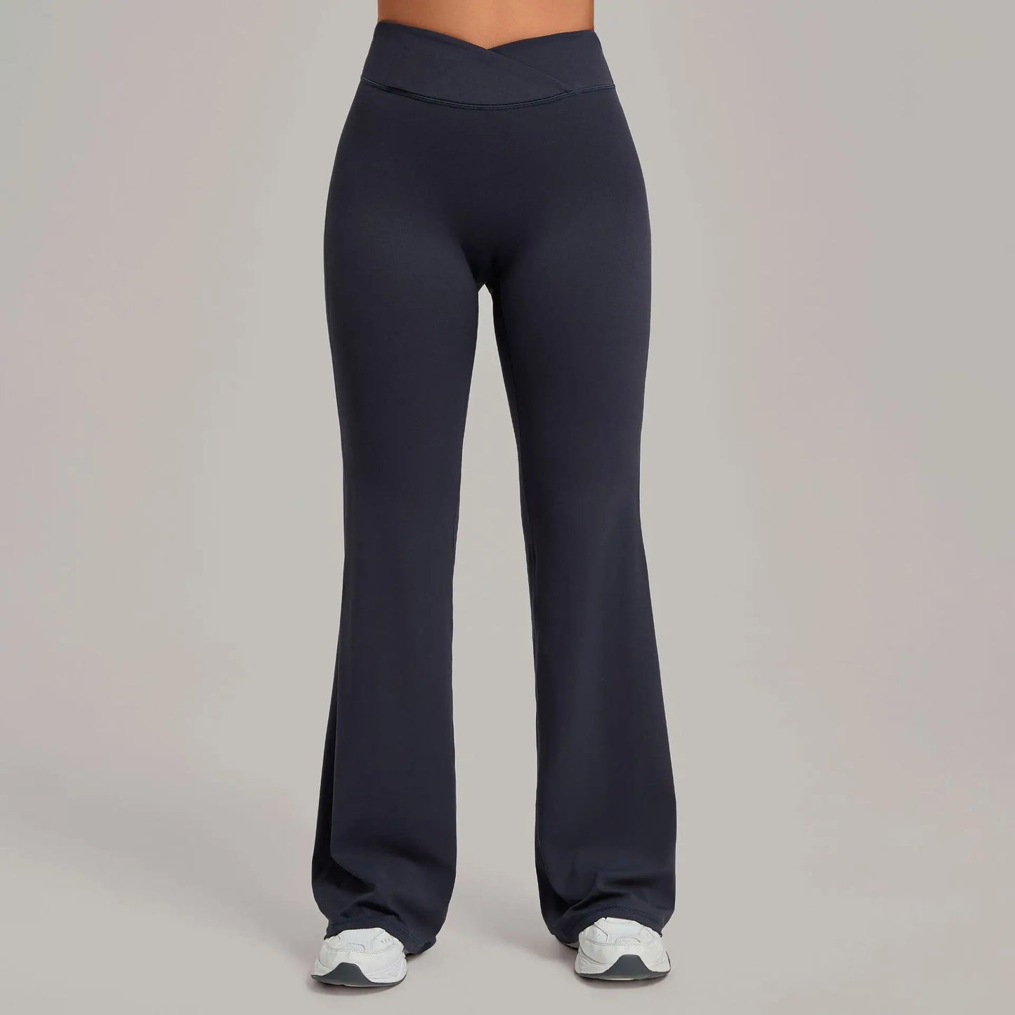Women's Pilates Yoga Pants Sports Fitness Flared Peach Hip-lifting Leggings Outdoor Workout Training Running Casual Trousers