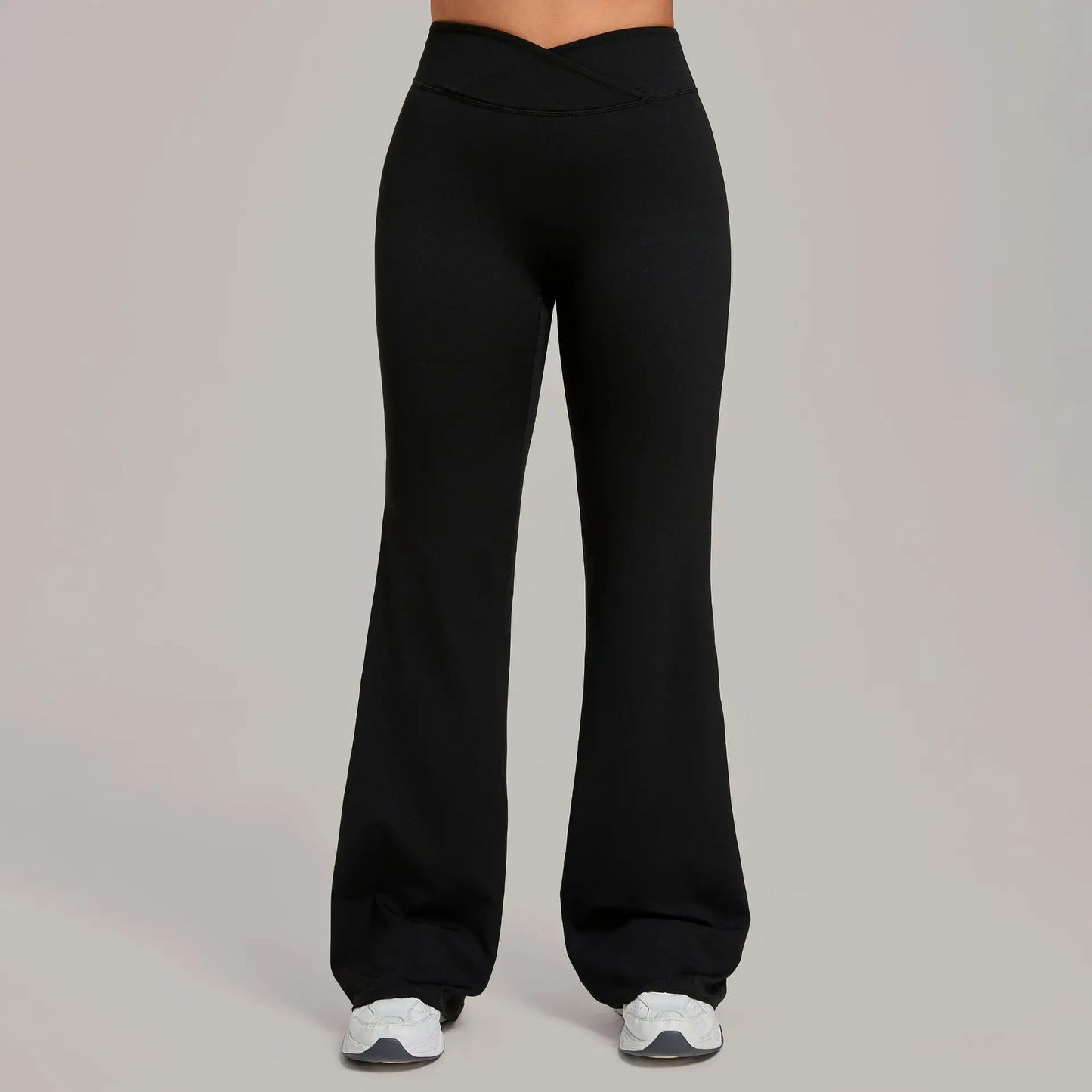 Women's Pilates Yoga Pants Sports Fitness Flared Peach Hip-lifting Leggings Outdoor Workout Training Running Casual Trousers