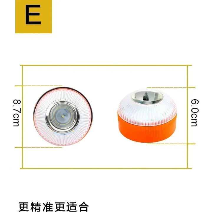 V-16 Emergency Beacons Led Car Light Warning Lamp Magnetic Induction Road Accident Light Portable Strobe Accessories Amagi