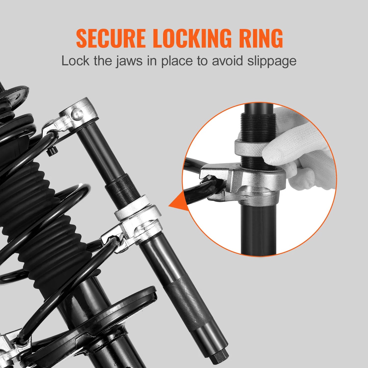 SucceBuy Coil Spring Compressor Tool 2 pcs Heavy Duty  Strut Spring Compressor Set 2646 lbs Strut Spring Compressor for Truck