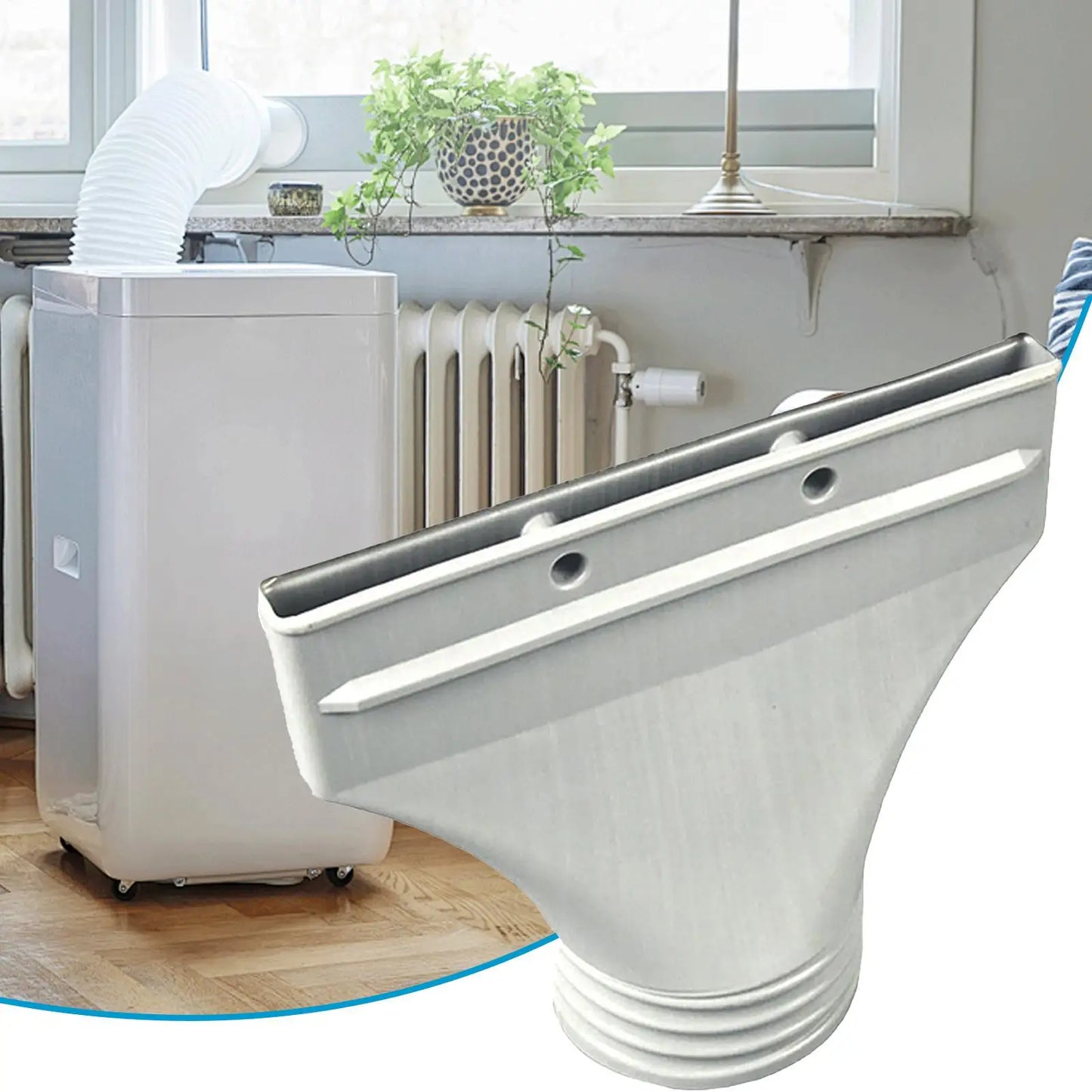 Portable Ac Hose Connector Portable Air Conditioner Hose Adapter Seal Vent Tube Kit for Air Conditioner Unit Duct Dryer Home
