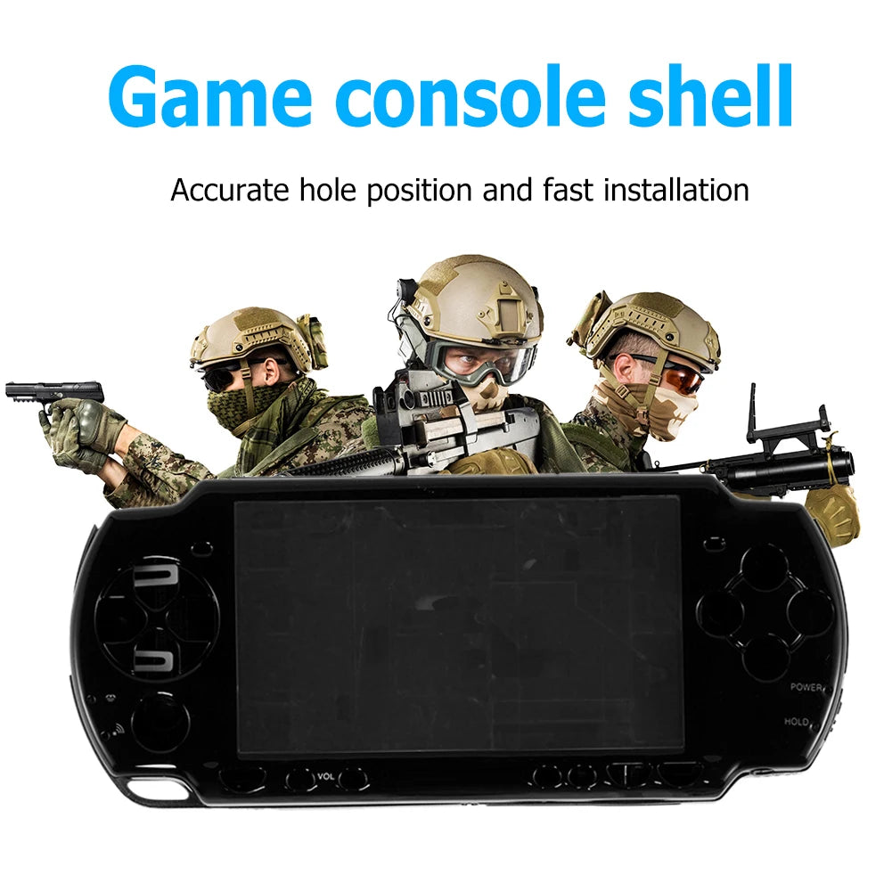 Complete Shell Case Professional Shell Protection with Buttons Kit Replacement for PSP2000 Game Console Accessories