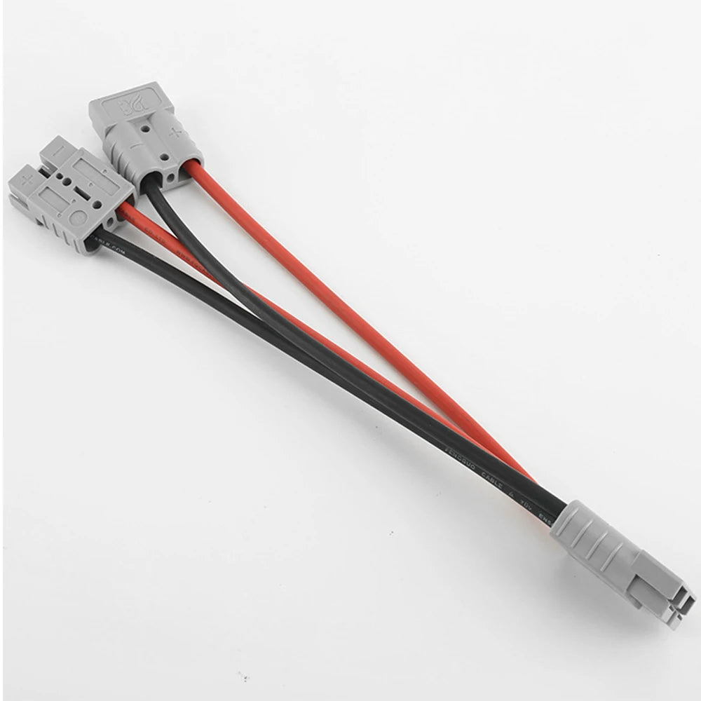 1/2pcs 50 Amp Genuine Anderson Plug Connector Double Y Adaptor 6mm Automotive Cable New