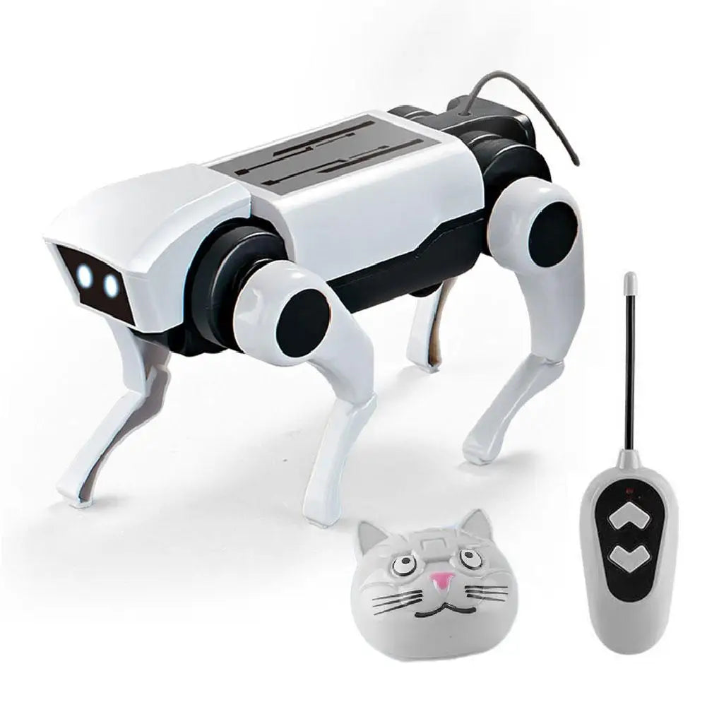 Remote Control Robot Dog Smart RC Intelligent Bionic Puppy Programmable Electronic Pet with Light Sound Toy for Kids Boys Gift