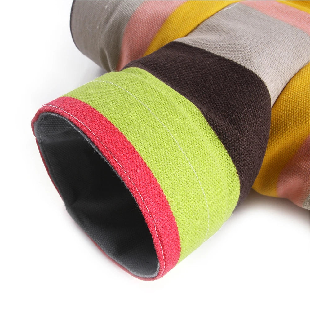 Small Pet Canvas Play Tunnels Guinea Pig Toy Ferret Tubes For Hedgehog Hamster