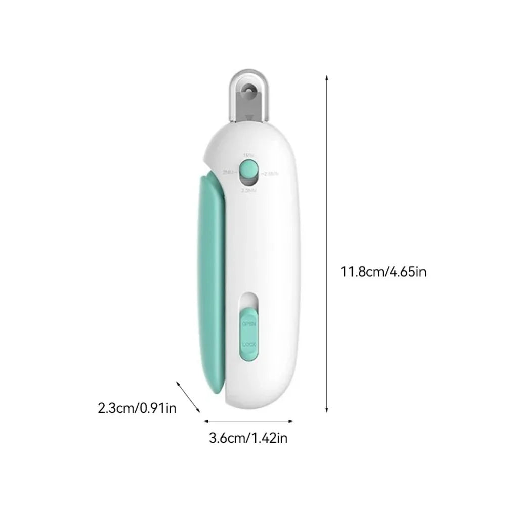 Professional Pet Nail Clippers, Safe and Comfortable Cat and Dog Nail Clippers with Adjustable Holes, Pet Nail Trimmer, Pet Grooming Tool, Pet Care
