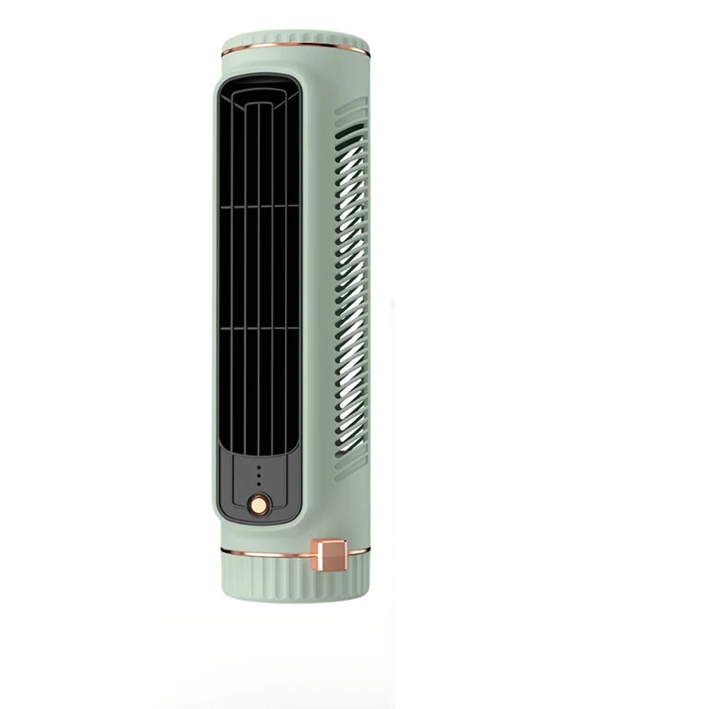 Household Desktop Tower Fan Portable Air Conditioner Fan Circulating Fan USB Charging Air Cooling Electric Fan for Room Home
