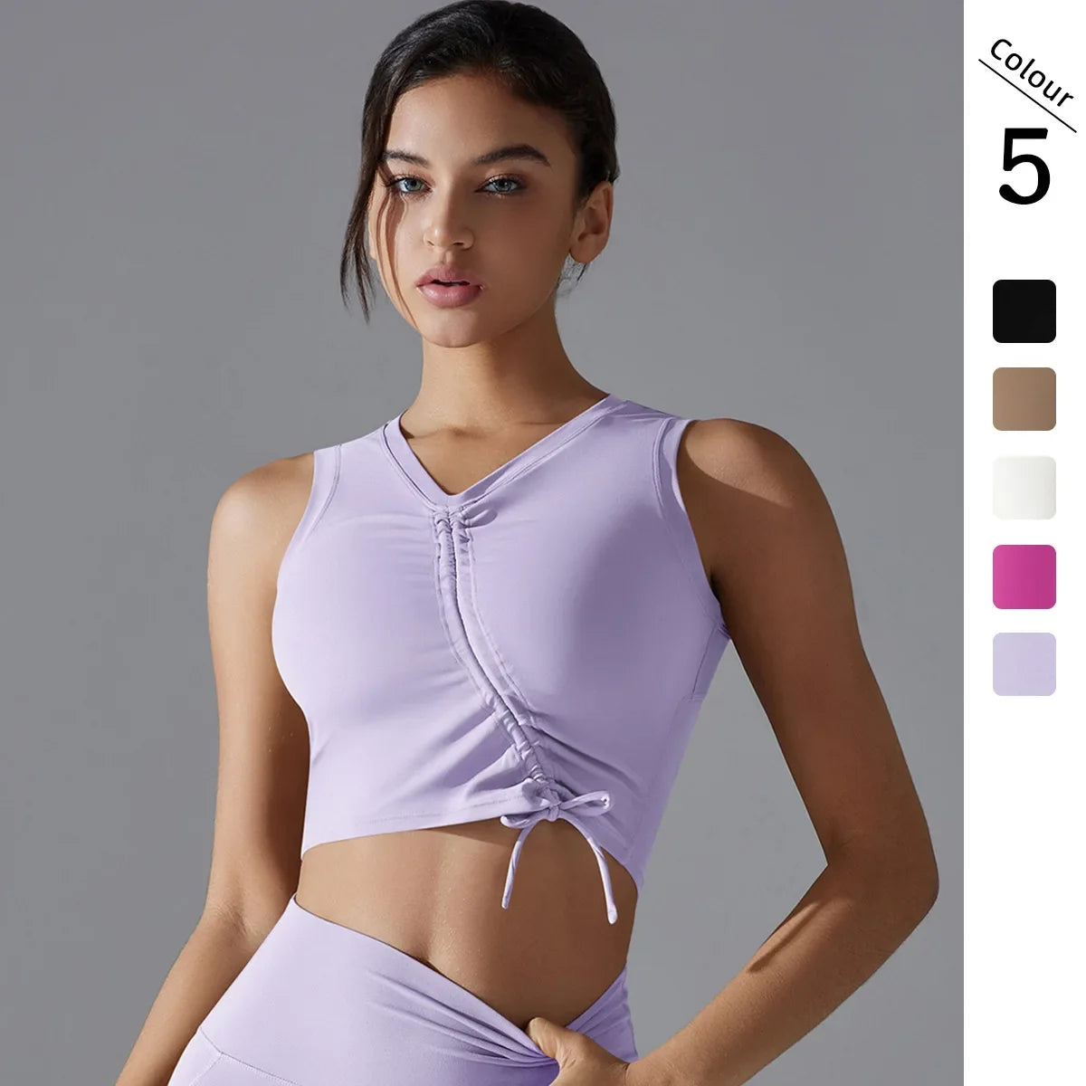 Solid Tight Sports Bras For Women 2025 Women's Fitness Underwear Sportswear Woman Gym Push Up Female Crop Tops Yoga Clothes