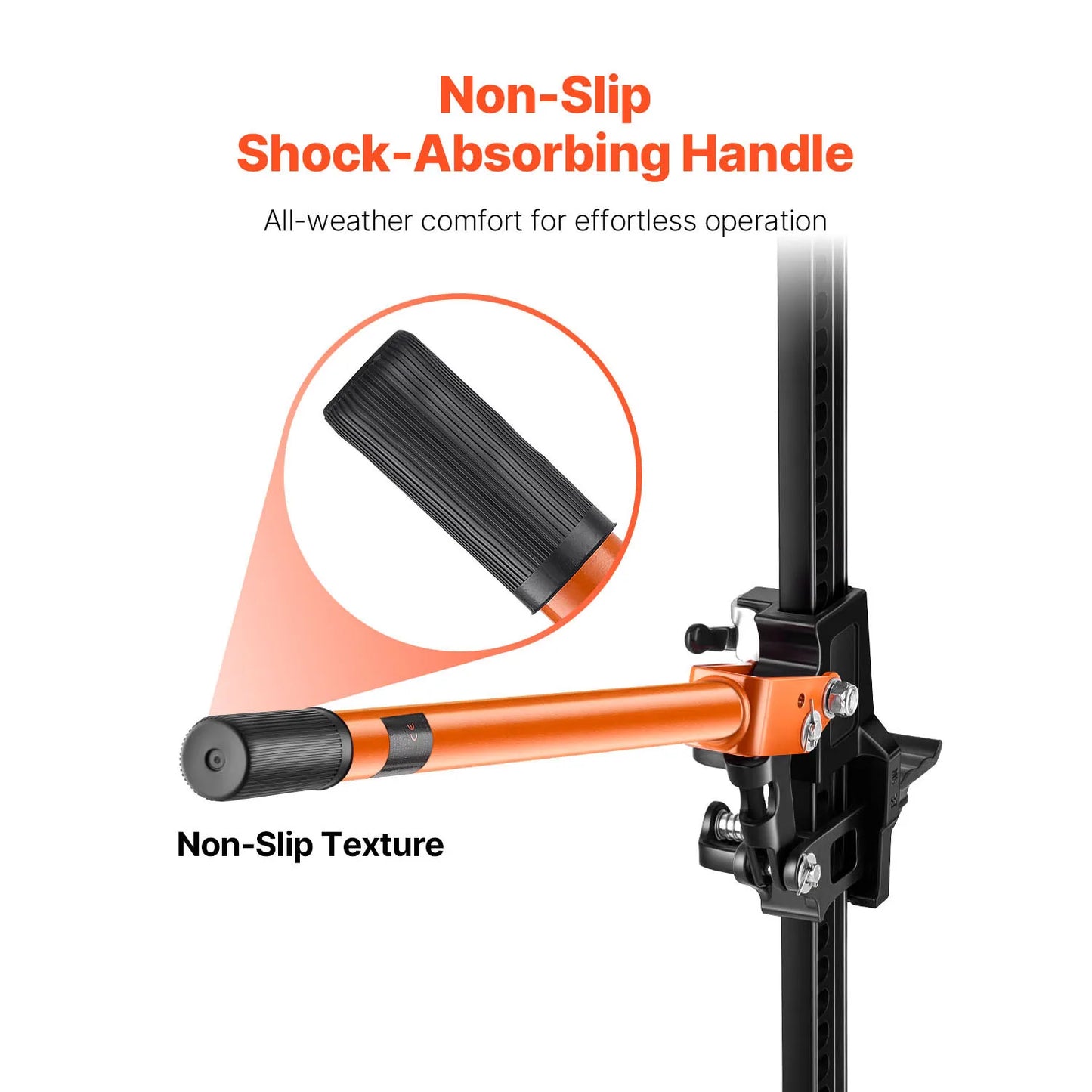SucceBuy Farm Jack, 34" -60" Utility High Lift Farm Jack, Off Road Utility Jacks, Heavy-Duty Lift Jacks for Tractor, Truck, SUV