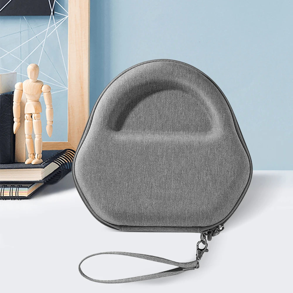 Travel Carry Bag with Hand Strap Carrying Box Cover Anti-Scratch Protective Pouch for Airpods Max Wireless Headset