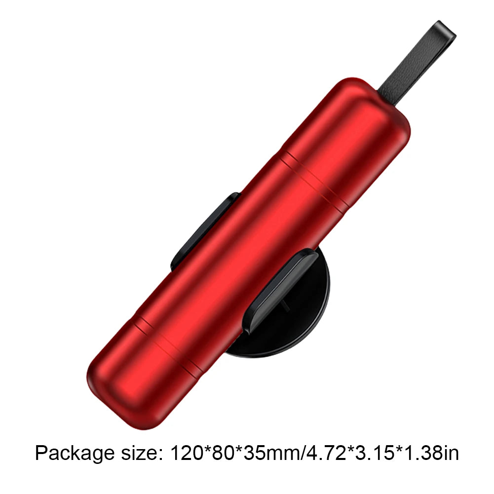 Auto Emergency Glass Window Breaker Aluminum Alloy Seat Belt Cutter High Hardness Life-Saving Car Emergency Escape Hammer