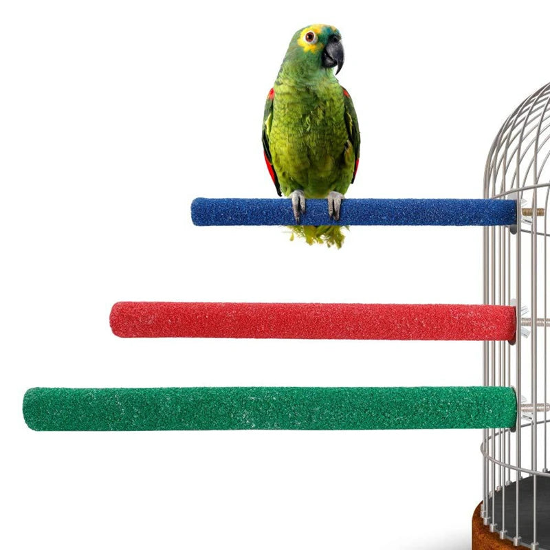 Pet Paw Grinding Stick Bird Parakeet Parrot Toy Bird Toy Grinder Grinding Rod Gripper Pet Supplies Bird Grinding Claw Toys 2030
