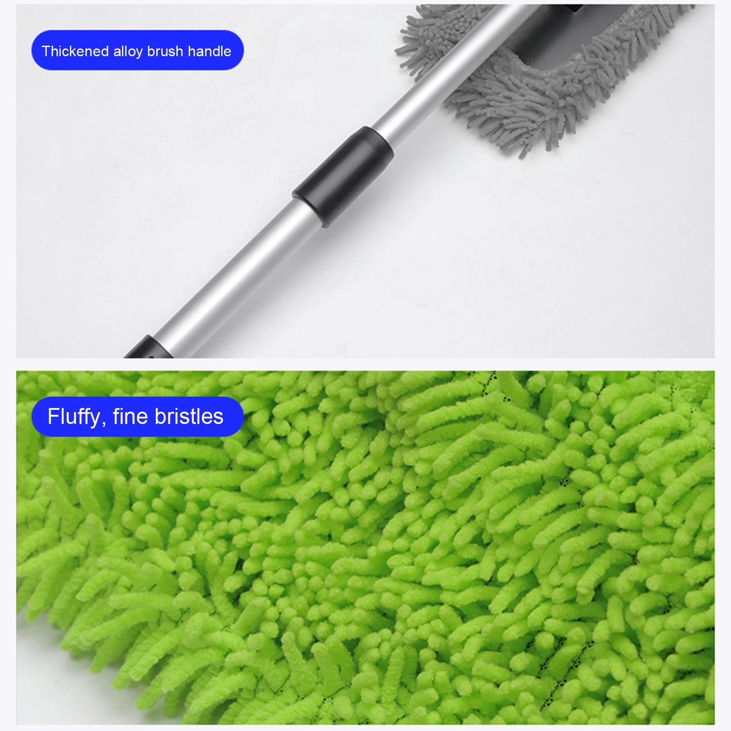 Car Cleaning Brush for Windshield Telescopic Defogging Cleaner Dust Remover Tool Auto Windscreen Cleaning Brush for Car Mirrors