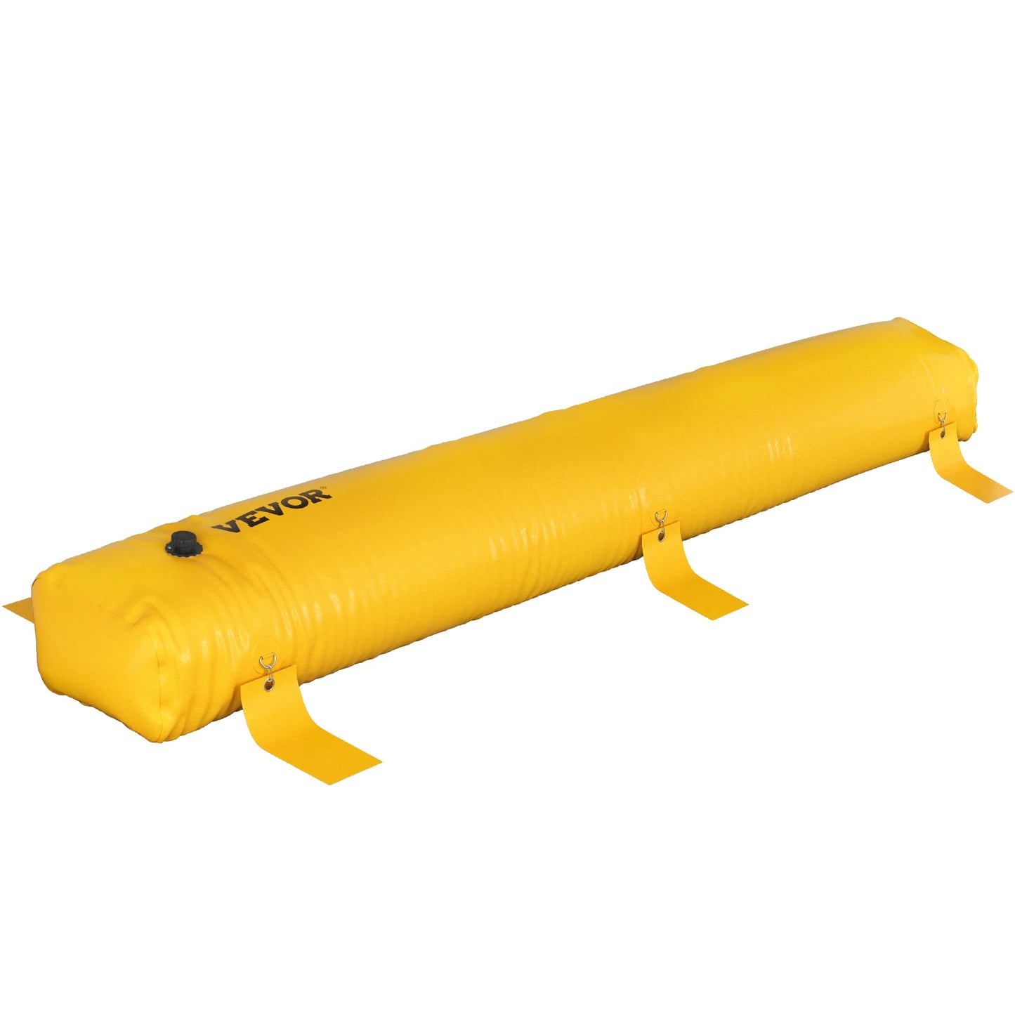 SucceBuy Flood Barrier Reusable PVCYellow Water Soft Folding Diversion Tubes Bags Lightweight Hydro Excellent Waterproof Barrier