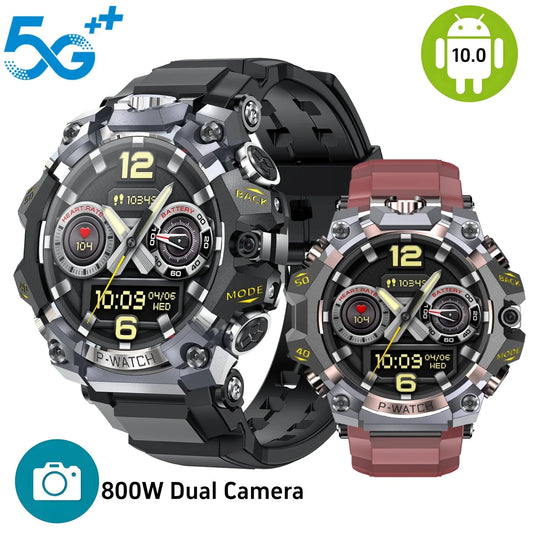 Q668 Smartwatch Android 10.0 1.95inch Amoled 720*720 5G Cellular Version Smart Watch With 800W Dual Camera GPS WIFI 5G Sim Card
