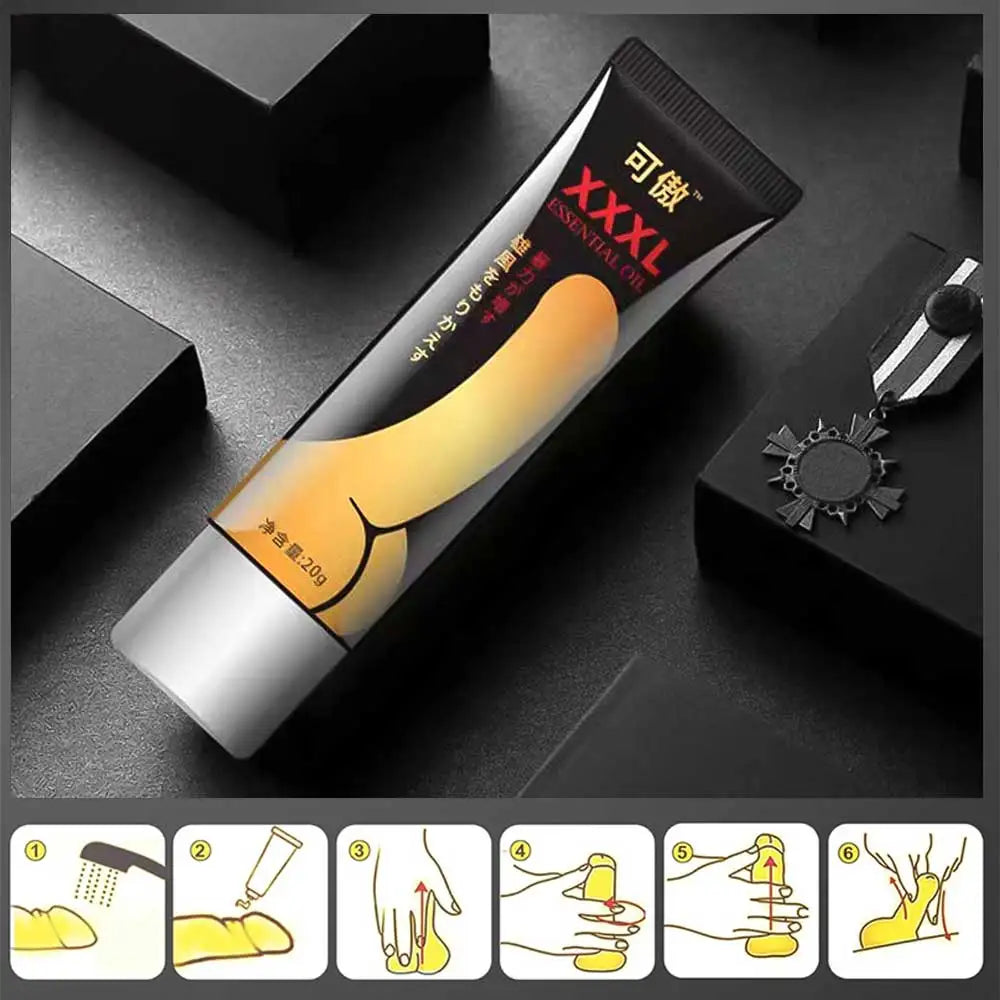 Big Penis Enlargement Cream for Men Enlarge Penis Grow Thicker Stronger Great Penis Enlargement Gel 20ml Adults Products