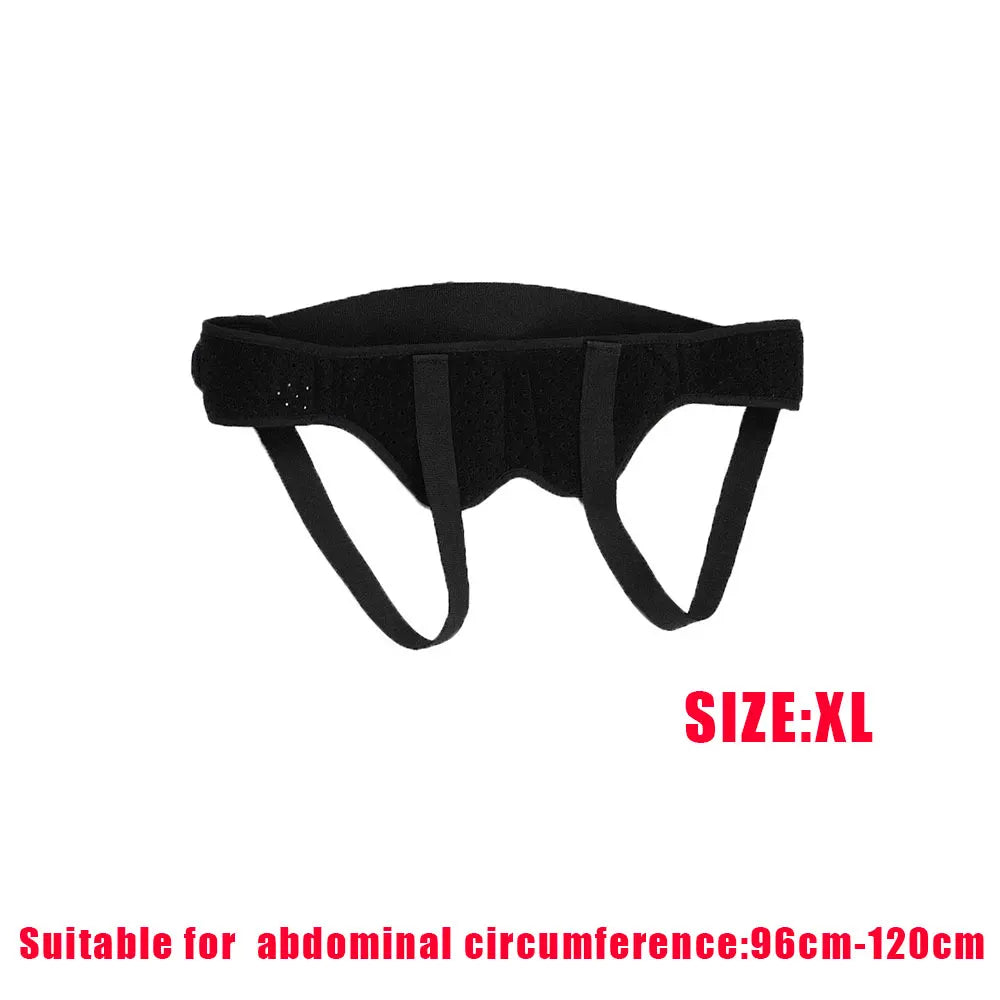 1Pcs Hernia Belt Truss for Inguinal or Sports Hernia Support Brace Pain Relief Recovery Strap with 2 Removable Compression Pads