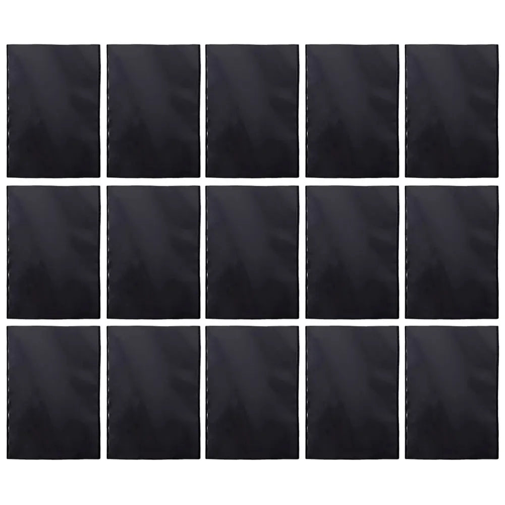 10/15Pcs Magnetic Picture Frame Magnetic Photo Frame with White/Black Border Postcard Holder Reusable for Refrigerator Cabinet