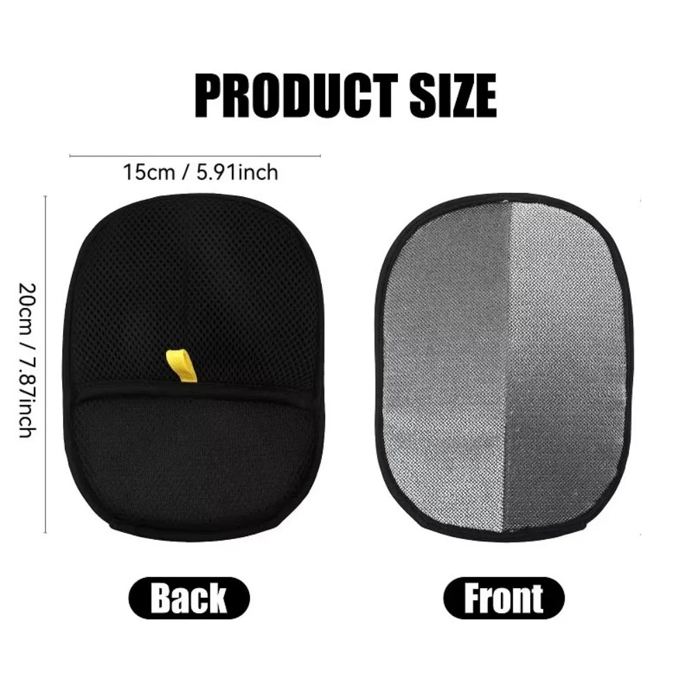 Upgrated Pet Hair Remover Brush Double-Sided Fur Hair Deshedding Brush Glove for Dog Cat for Deshedding Cleaning Carpets Sofas