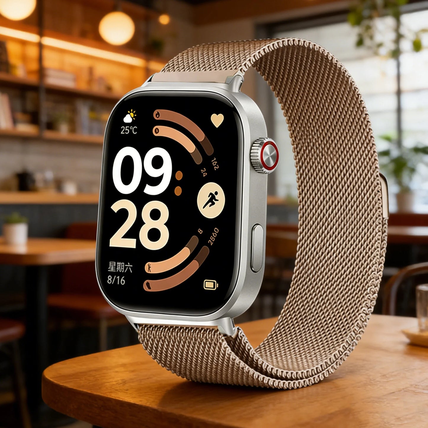 Milanese Loop Band for Redmi Watch 6 5 4 Smartwatch Bracelet Xiaomi Mi Band 8 9Pro Wristband Replacement Metal Strap Accessories
