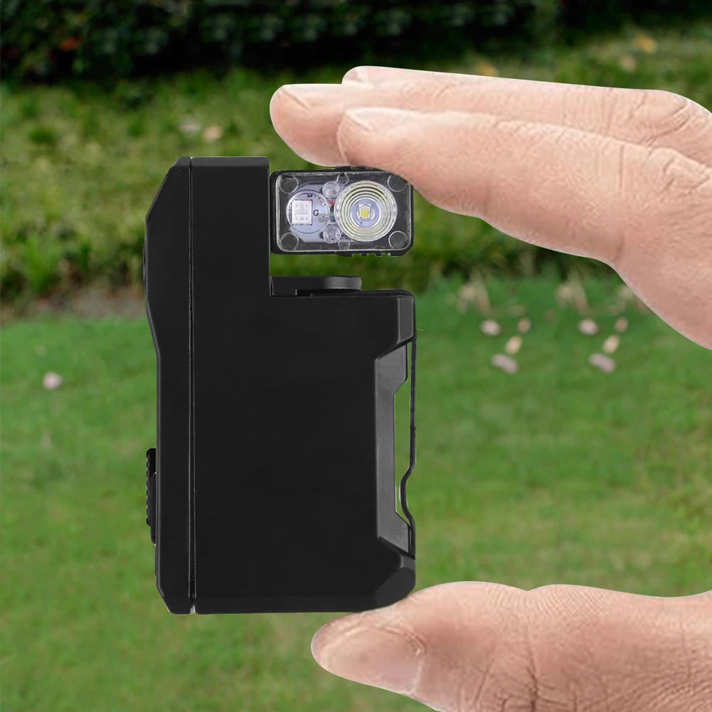 Portable Flat Pocket Flashlight 400 Lumens Mini Flashlight Small Flashlight for Camping Hiking