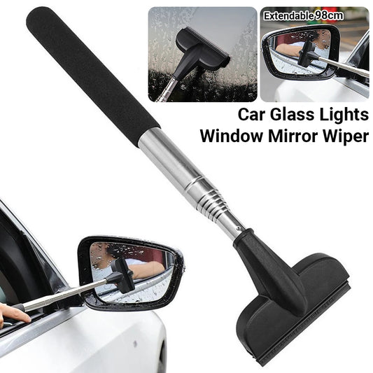 NEW Extendable SMALL Mini Home Car Glass Lights Window Mirror Wiper