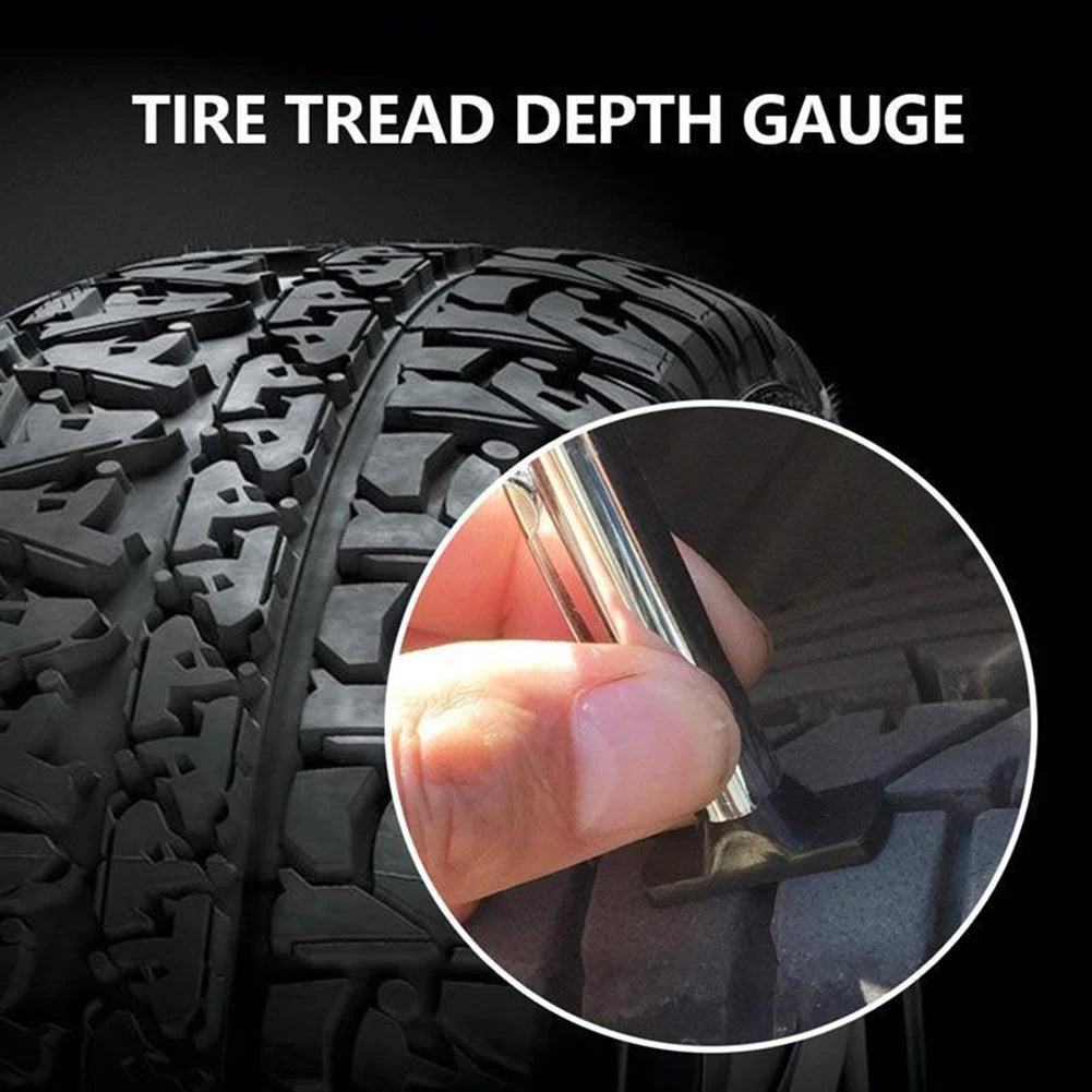 25mm Car Tyre Measuring Pen Universal Tire Tread Depth Gauge Meter Auto Thickness Pattern Ruler 25MM Tread Mark Measuring Tool