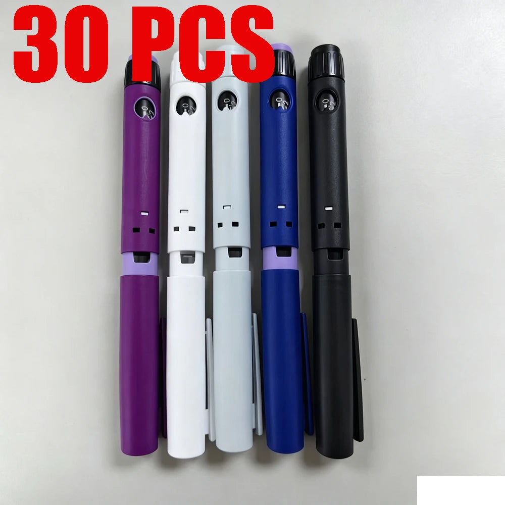 Rotary Push Disposable Sterile Insulin Injection Pens Adjustable Growth Hormone Dosage 60U Magic Beauty Injection Pen