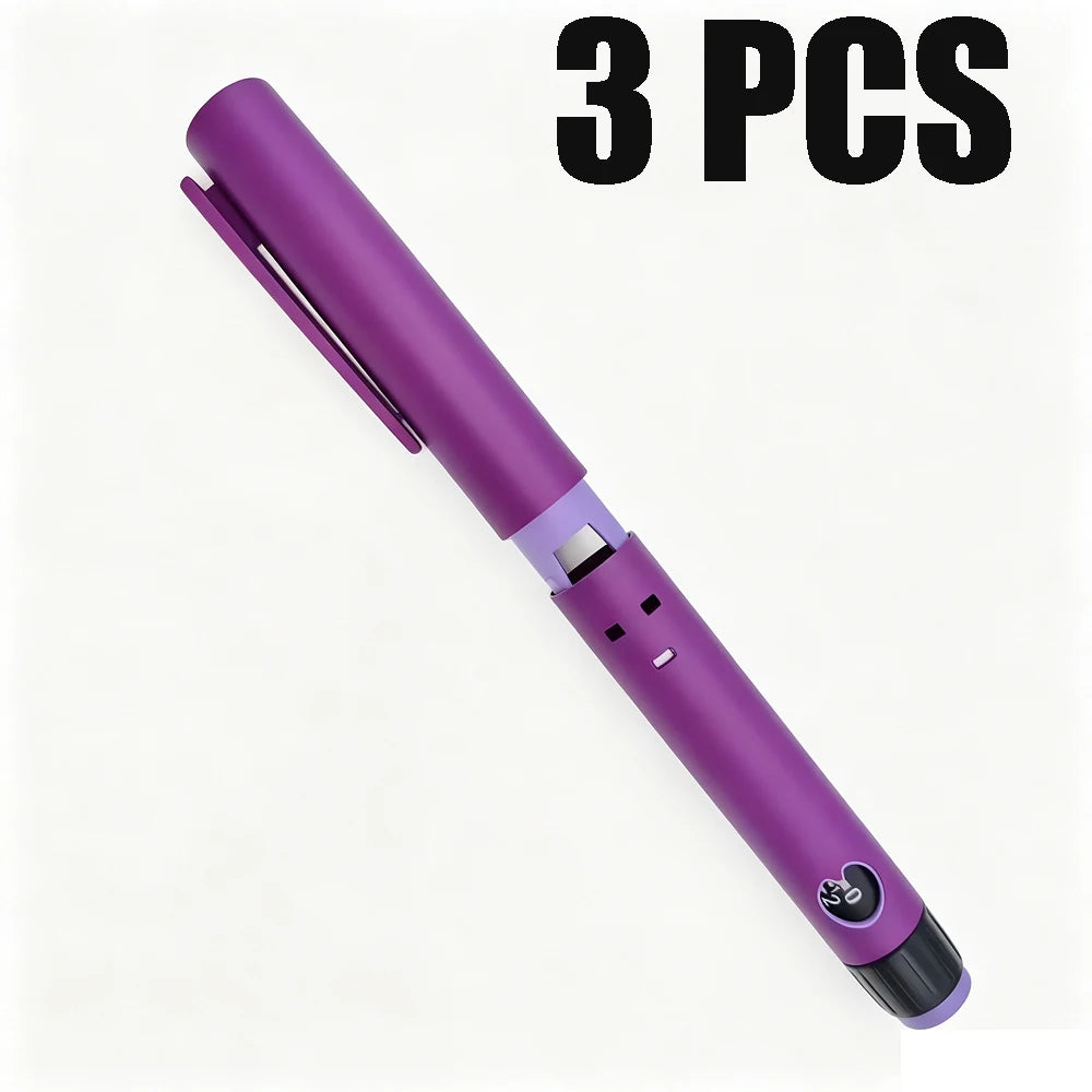 Rotary Push Disposable Sterile Insulin Injection Pens Adjustable Growth Hormone Dosage 60U Magic Beauty Injection Pen
