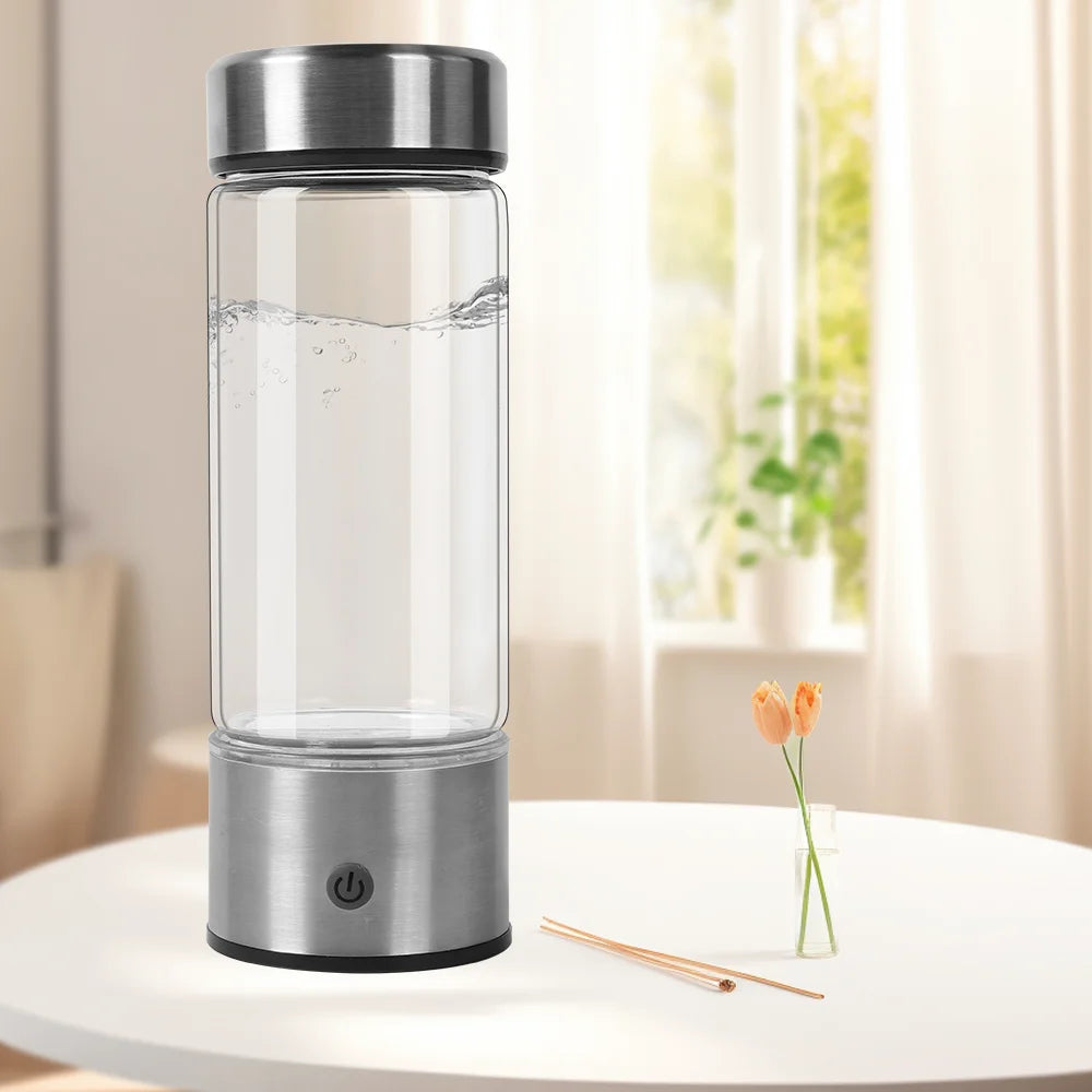 450mL Hydrogen Rich Generator Water Maker Cup Bottle Ionizer Maker Water Bottle
