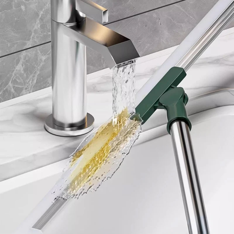 Silicone Broom Wiper Squeegee Window Washing Multifunctional Household Home Floor Glass Scraper Hand-push Mirror Cleaning Tools