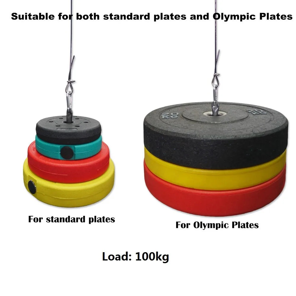 Pulley System Cable Attachment Pull Down Machine DIY Home Gym Workout Kit AU