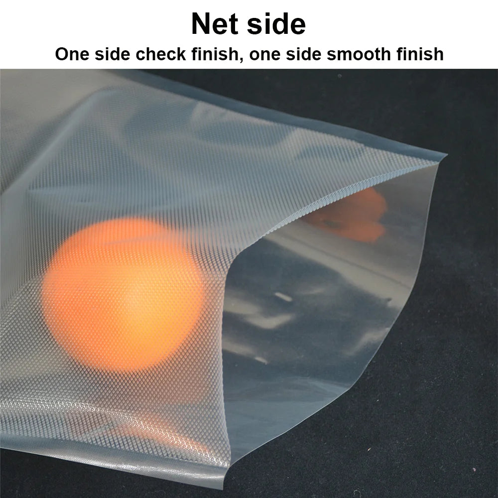 200pcs Vacuum Sealer Bags Precut Food Storage Saver Heat Seal Cryovac 6 Size
