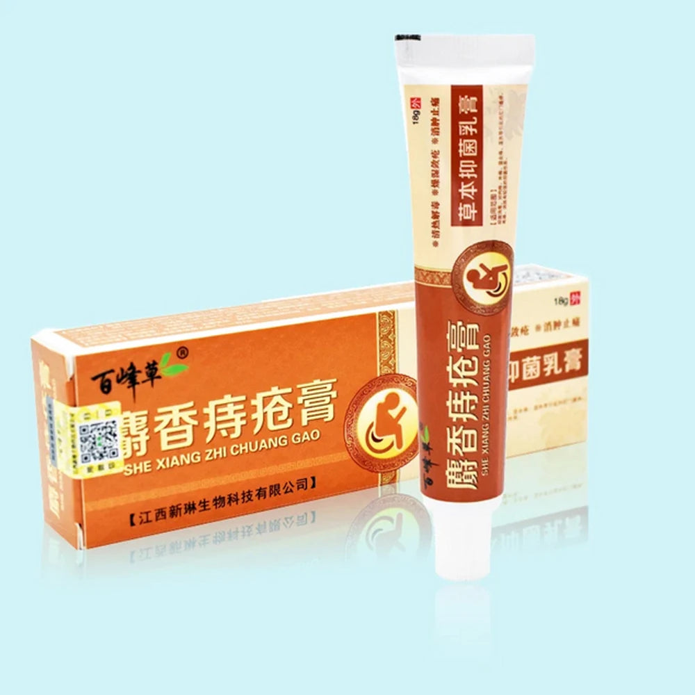 New Musk Materials Hemorrhoids Ointment Powerful Hemorrhoids Cream Internal Hemorrhoids Piles External Anal Pain Relief Cream