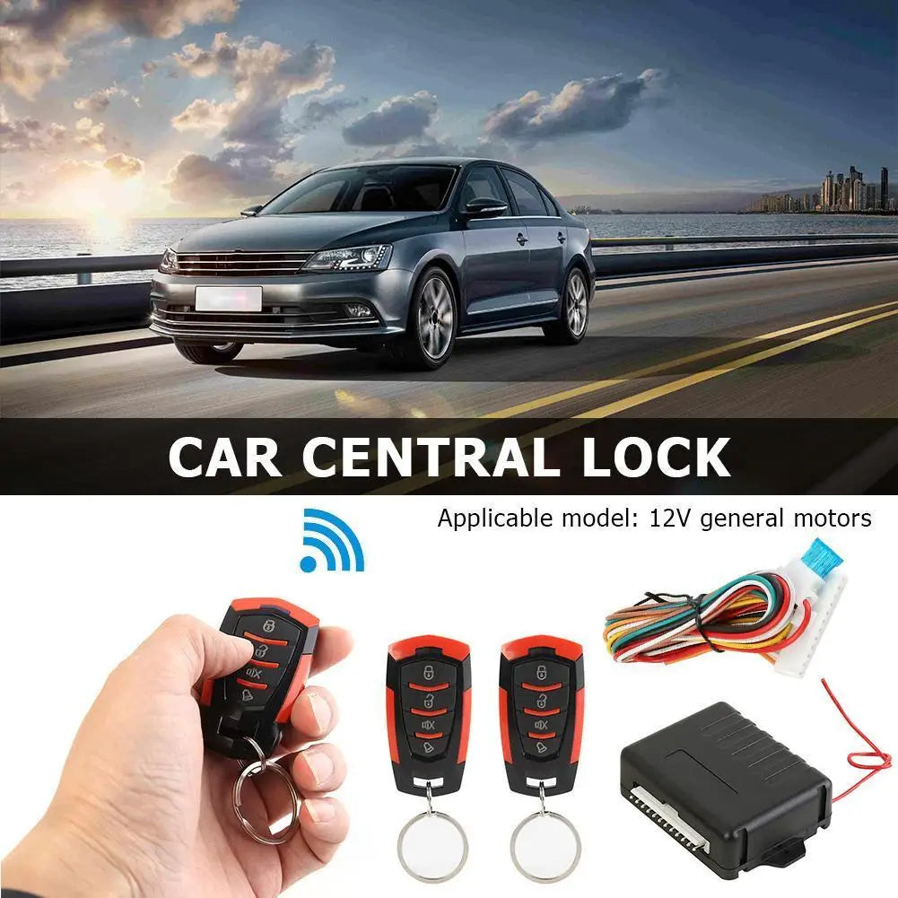 Car Remote Central Door Lock Locking Kit Keyless Entry Alarm System 410/T111