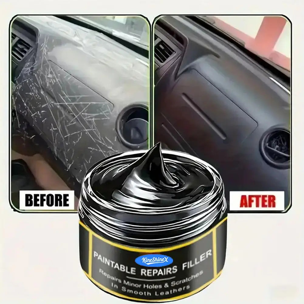 40/80G Car Interior Plastic Leather Scratch Repair Paste Car Steering Wheel Restoration Paste Polishing Wax Car Gadgets