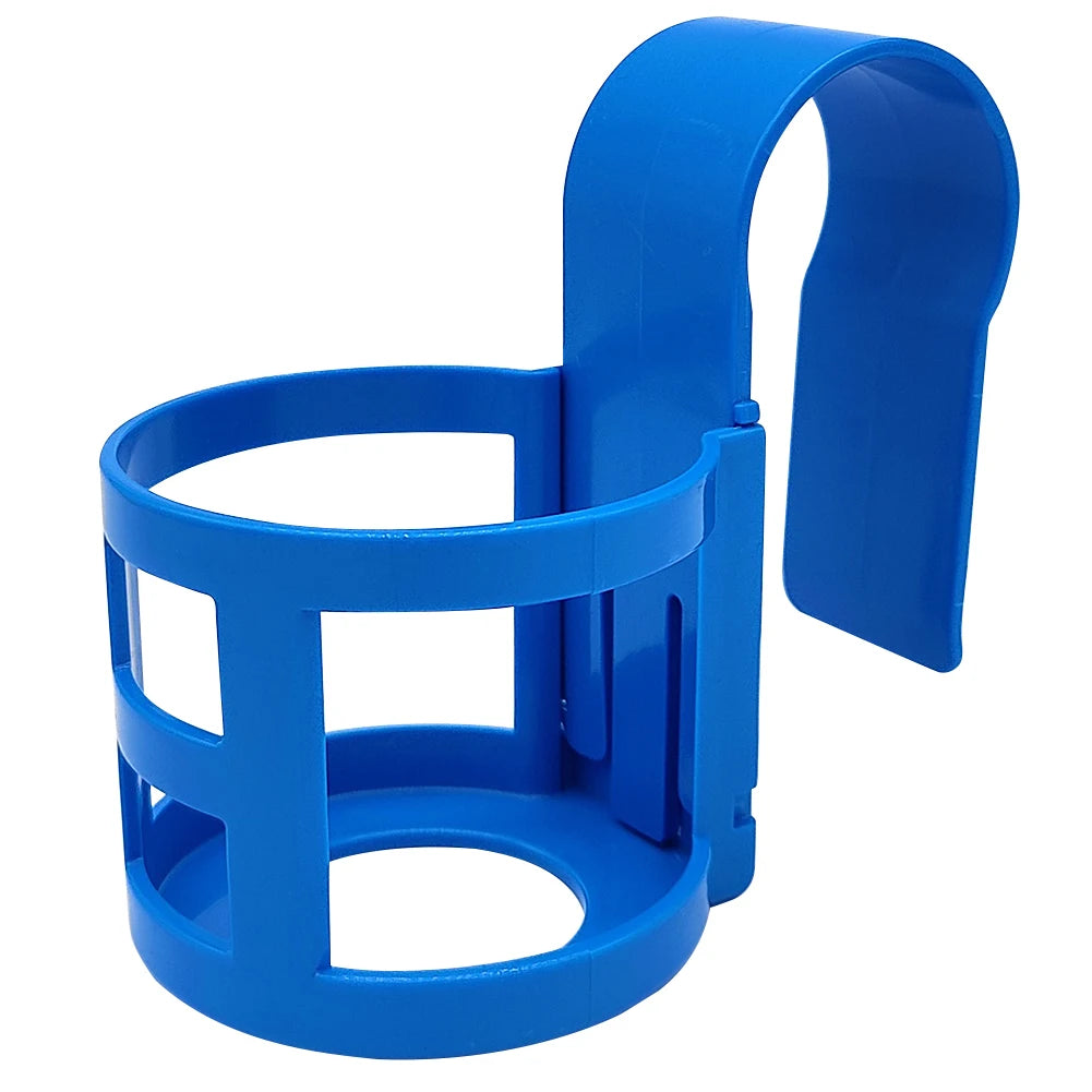 Swimming Pool Side Storage Shelf Reusable Beverage Drinks Beer Container Multifunctional Water Cup Hanging Rack Pool Accessories