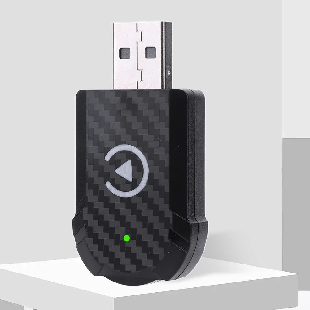 Wired To Wireless Carplay & Android Auto Mini Adapter USB Plug and Play Auto Connect for Factory Wired Carplay Android Auto Cars