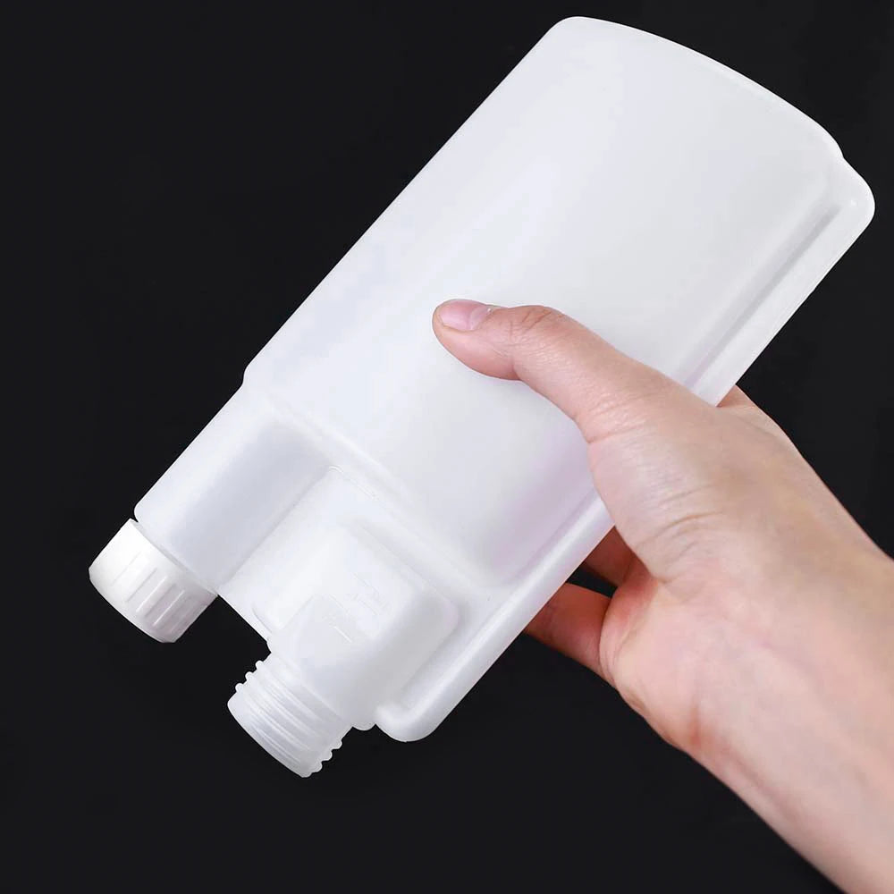 10 PCS Plastic Twin Chamber Bottle &Tamper Evident Cap Chemical Liquid Bottle 250ml