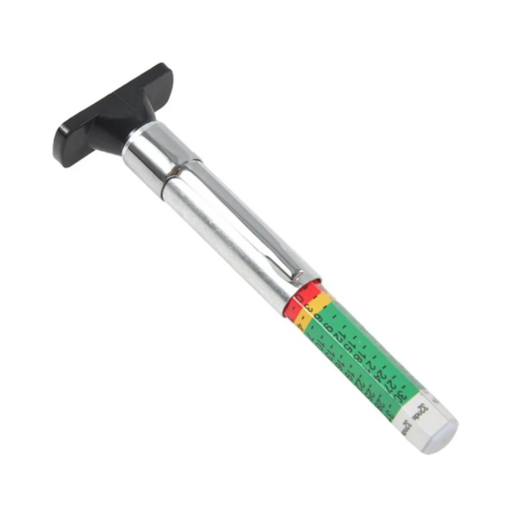 25mm Car Tyre Measuring Pen Universal Tire Tread Depth Gauge Meter Auto Thickness Pattern Ruler 25MM Tread Mark Measuring Tool