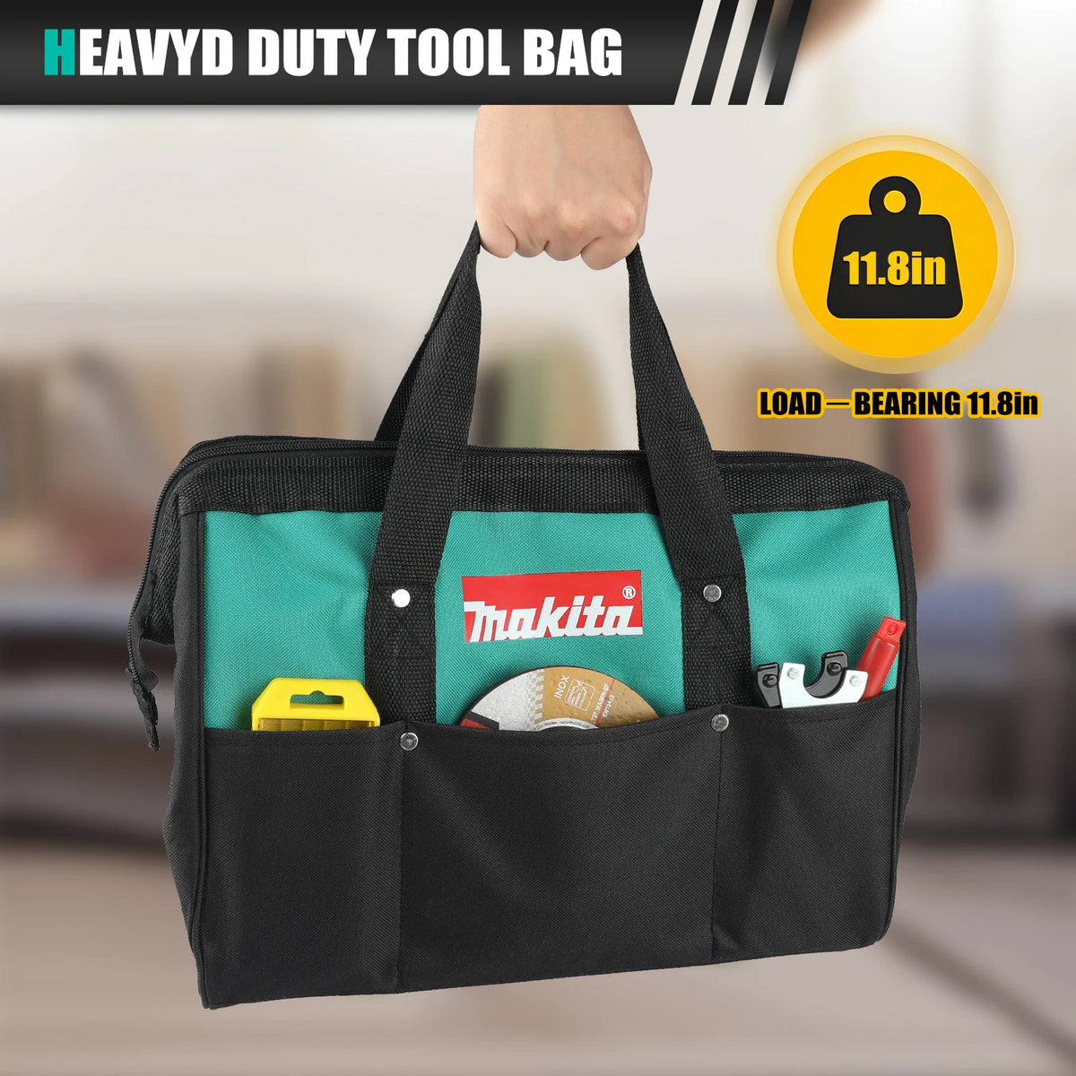 Makita Handheld Tool Kit functional Hand drill Impact screwdriver Repair Kit Storage Hardware tool   electrician tool bag