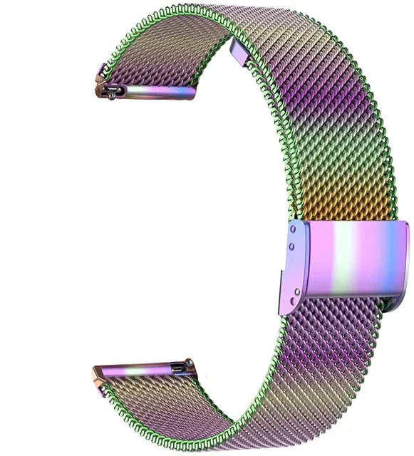 22mm 20mm Stainless Steel Band For Amazfit GTR 47mm 42mm Pace Stratos 2 3 Bip 3 5 6 Bracelet Strap For Amazfit GTR4 3 2/Active 2
